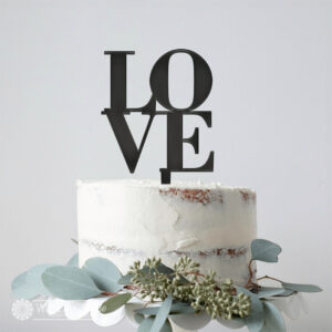 Love Cake Topper