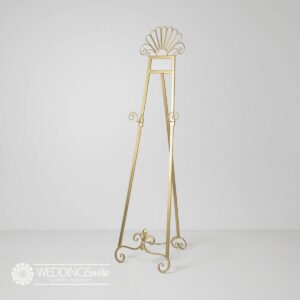 Gold Metal Easel HIRE