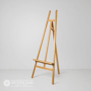 Natural Timber Easel HIRE
