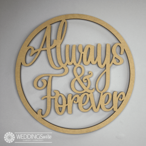 Always And Forever Word Ring